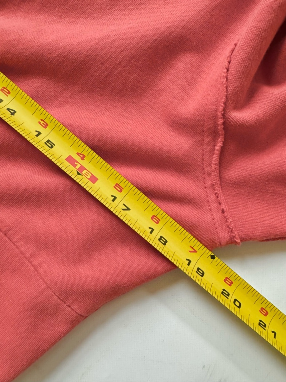 Roxy Short Sleeve Hoodie Burnt Orange Pockets V Neck Size M - Picture 10 of 10